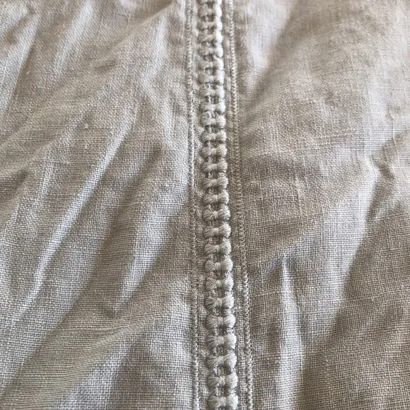 Boden Pale Blue 100% Linen‎ Skirt Sz 12 - EUC - Picture 5 of 10